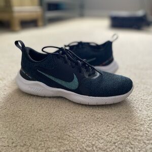 Nike Black/Blue Flex Experience Women’s Running Shoes, 6.5